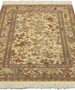 Qom Oriental Rug 154 × 97 cm, silk, hand-knotted — view 2