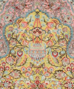Hereke Oriental Rug 142 × 102 cm, silk, hand-knotted — view 4