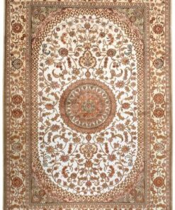 Hereke Oriental Rug 182 × 123 cm, silk, hand-knotted