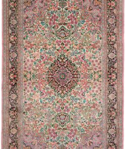Hereke Oriental Rug 252 × 152 cm, silk, hand-knotted
