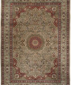 Hereke Oriental Rug 244 × 179 cm, silk, hand-knotted