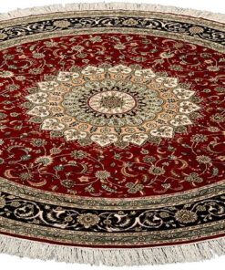 Hereke Oriental Rug 186 × 186 cm, silk, hand-knotted — view 2