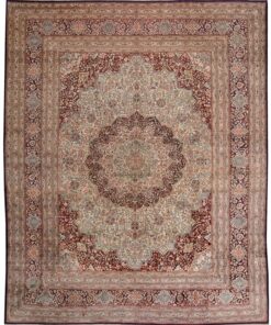 Hereke Oriental Rug 300 × 246 cm, silk, hand-knotted