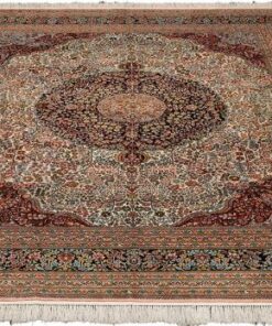 Hereke Oriental Rug 300 × 246 cm, silk, hand-knotted — view 2