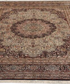 Hereke Oriental Rug 300 × 246 cm, silk, hand-knotted — view 2