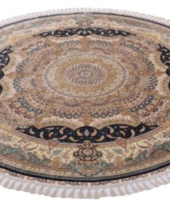 Hereke Oriental Rug 248 × 248 cm, silk, hand-knotted — view 2