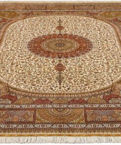 Hereke Oriental Rug 365 × 270 cm, silk, hand-knotted — view 2