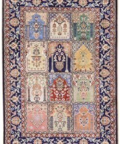 Hereke Oriental Rug 92 × 63 cm, silk, hand-knotted