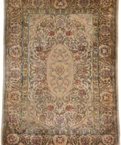 Hereke Oriental Rug 103 × 76 cm, silk, hand-knotted