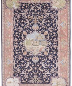 Hereke Oriental Rug 121 × 78 cm, silk, hand-knotted