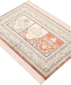 Hereke Oriental Rug 123 × 78 cm, silk, hand-knotted — view 5