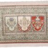 Hereke Oriental Rug 123 × 78 cm, silk, hand-knotted