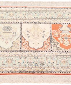 Hereke Oriental Rug 123 × 78 cm, silk, hand-knotted — view 3
