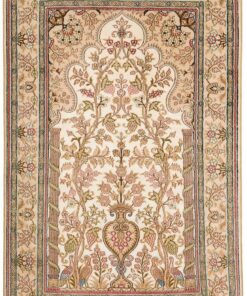 Hereke Oriental Rug 126 × 78 cm, silk, hand-knotted