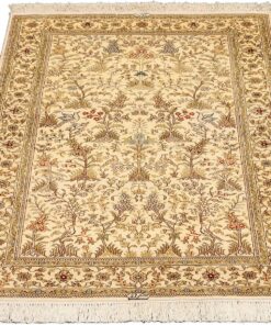 Hereke Oriental Rug 123 × 79 cm, silk, hand-knotted — view 2