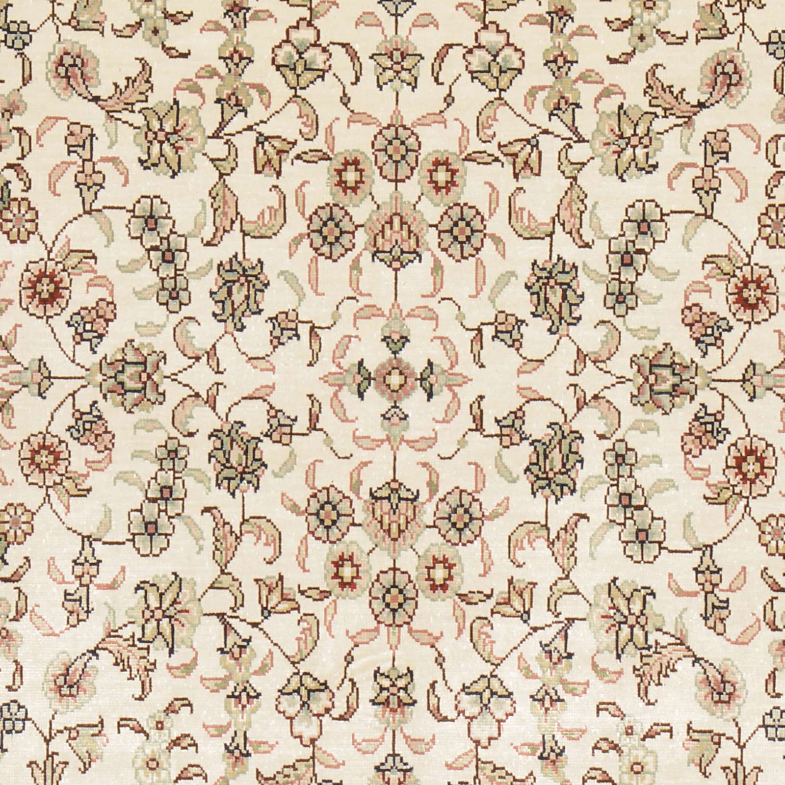 Hereke Oriental Rug 132 × 79 cm, silk, hand-knotted — view 4