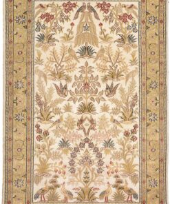 Hereke Oriental Rug 125 × 80 cm, silk, hand-knotted