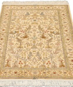 Hereke Oriental Rug 126 × 80 cm, silk, hand-knotted — view 2