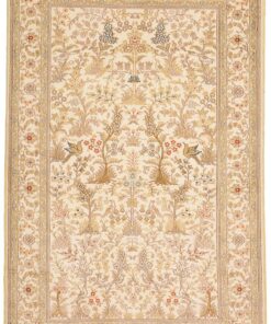 Hereke Oriental Rug 126 × 80 cm, silk, hand-knotted