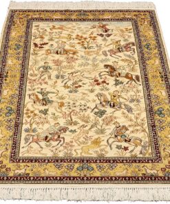 Hereke Oriental Rug 130 × 81 cm, silk, hand-knotted — view 2