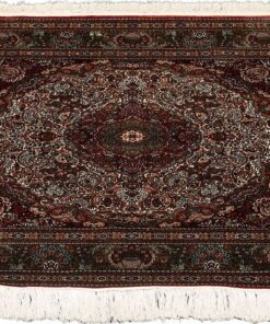 Hereke Oriental Rug 95 × 93 cm, silk, hand-knotted — view 2