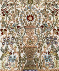 Hereke Oriental Rug 150 × 94 cm, silk, hand-knotted — view 4