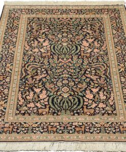 Hereke Oriental Rug 152 × 95 cm, silk, hand-knotted — view 2