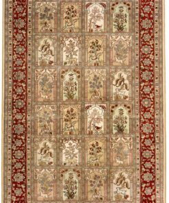Hereke Oriental Rug 152 × 96 cm, silk, hand-knotted