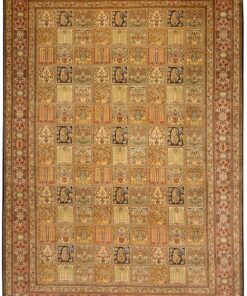 Oriental Rug 276 × 192 cm, silk, hand-knotted