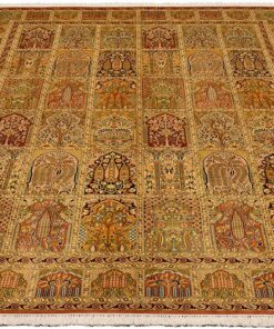 Oriental Rug 318 × 219 cm, silk, hand-knotted — view 2