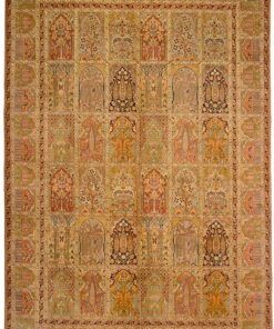 Oriental Rug 318 × 219 cm, silk, hand-knotted