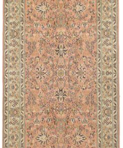 Oriental Rug 135 × 62 cm, silk, hand-knotted