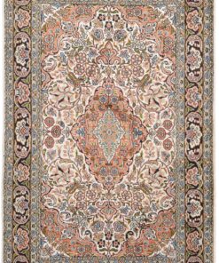 Oriental Rug 121 × 79 cm, silk, hand-knotted