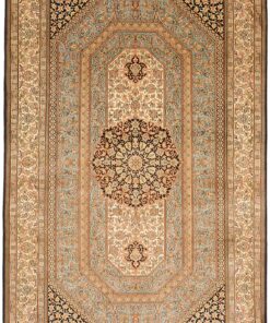 Oriental Rug 155 × 95 cm, silk, hand-knotted