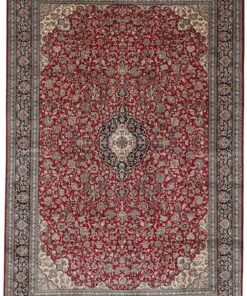 Kashmir Oriental Rug 226 × 154 cm, silk, hand-knotted