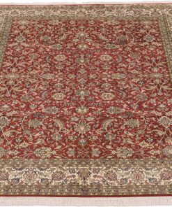 Kashmir Oriental Rug 217 × 156 cm, silk, hand-knotted — view 2