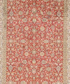 Kashmir Oriental Rug 217 × 156 cm, silk, hand-knotted — view 6