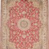 Kashmir Oriental Rug 212 × 157 cm, silk, hand-knotted