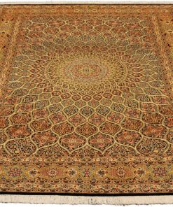 Kashmir Oriental Rug 257 × 170 cm, silk, hand-knotted — view 2