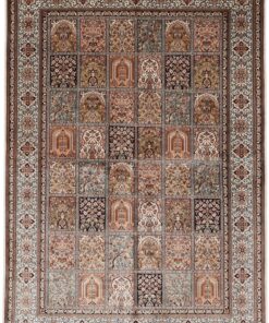 Kashmir Oriental Rug 246 × 172 cm, silk, hand-knotted