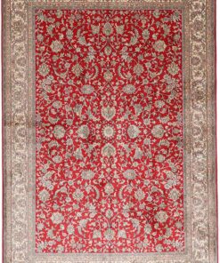 Kashmir Oriental Rug 249 × 172 cm, silk, hand-knotted