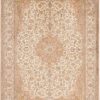 Kashmir Oriental Rug 246 × 175 cm, silk, hand-knotted