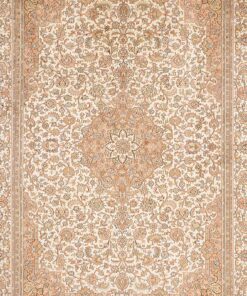 Kashmir Oriental Rug 246 × 175 cm, silk, hand-knotted — view 6