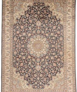 Kashmir Oriental Rug 275 × 180 cm, silk, hand-knotted