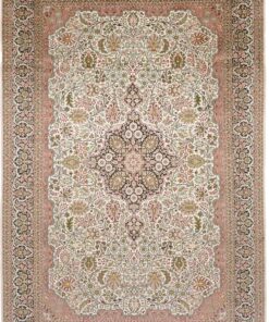 Kashmir Oriental Rug 276 × 185 cm, silk, hand-knotted