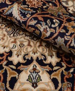 Kashmir Oriental Rug 282 × 187 cm, silk, hand-knotted — view 4