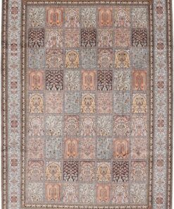 Kashmir Oriental Rug 297 × 208 cm, silk, hand-knotted