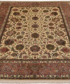 Kashmir Oriental Rug 305 × 216 cm, silk, hand-knotted — view 2