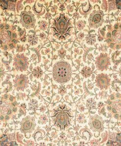 Kashmir Oriental Rug 305 × 216 cm, silk, hand-knotted — view 4