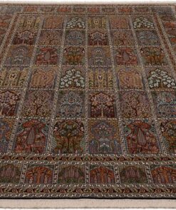 Kashmir Oriental Rug 313 × 216 cm, silk, hand-knotted — view 2
